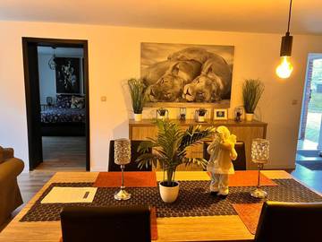 Gîte pour 4 personnes, avec vue et jardin à Boussu