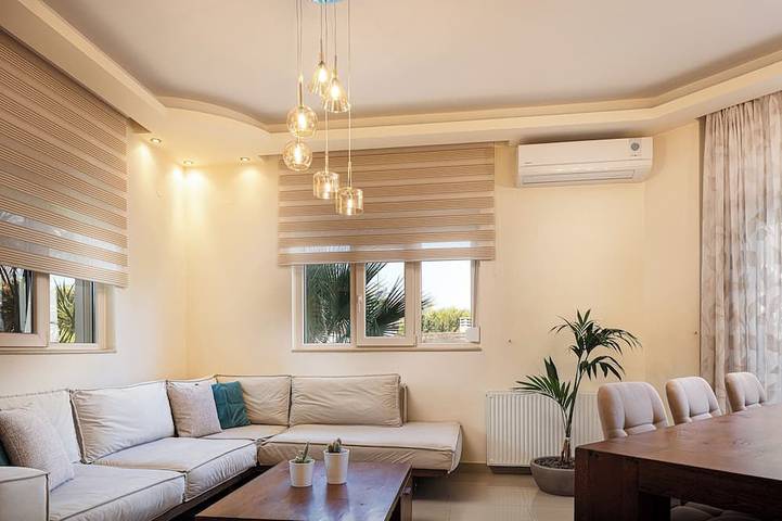 Villa Eva! Entspannen Sie am Pool, im Whirlpool und im Garten! Spielplatz & Tischtennis! in Rethymno und Umgebung