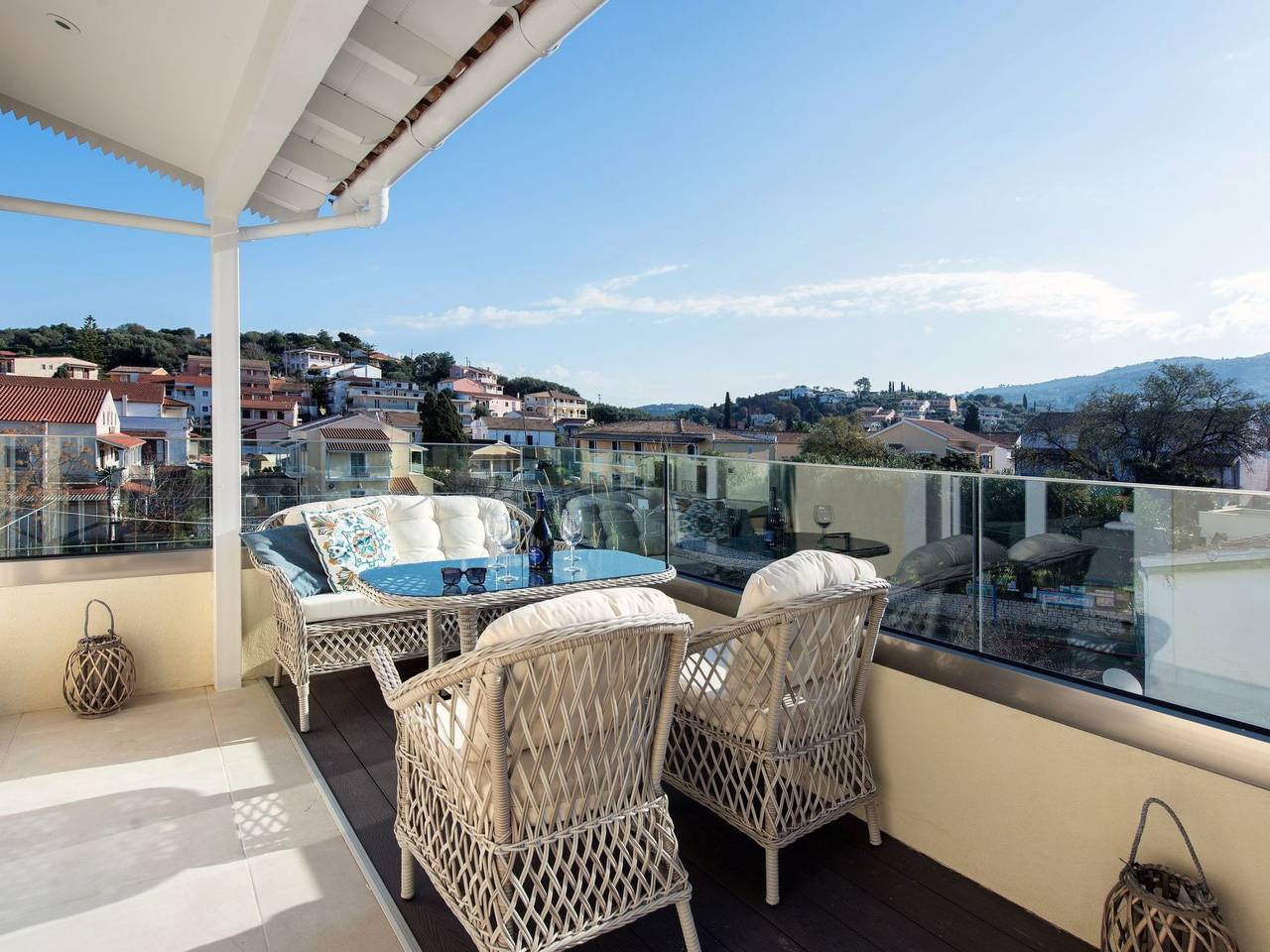 Ganze Wohnung, Elegantes Apartment mit zwei Schlafzimmern in Kassiopi in Kassiopi, Korfu