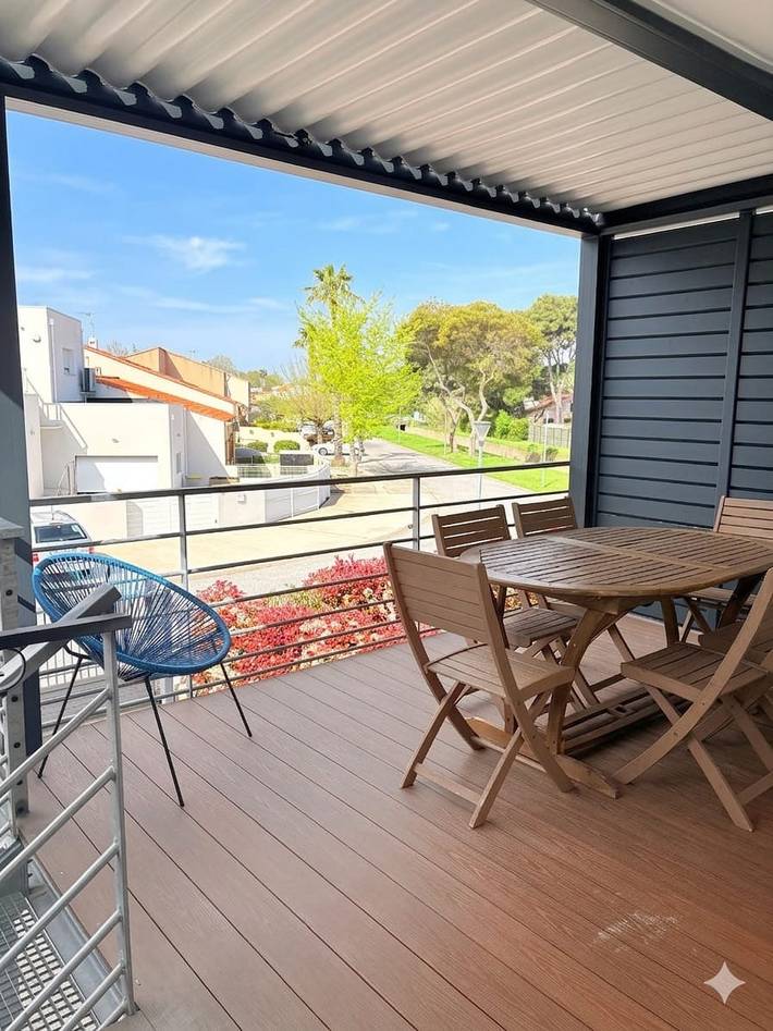 Villa pour 6 personnes, avec terrasse dans Saint-Cyprien-Plage