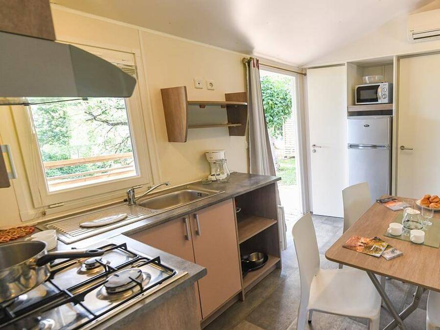 Camping Vacances André Trigano - Poulmic - Mobilheim 6 personen - Clim in Bénodet, Quimper und Umgebung
