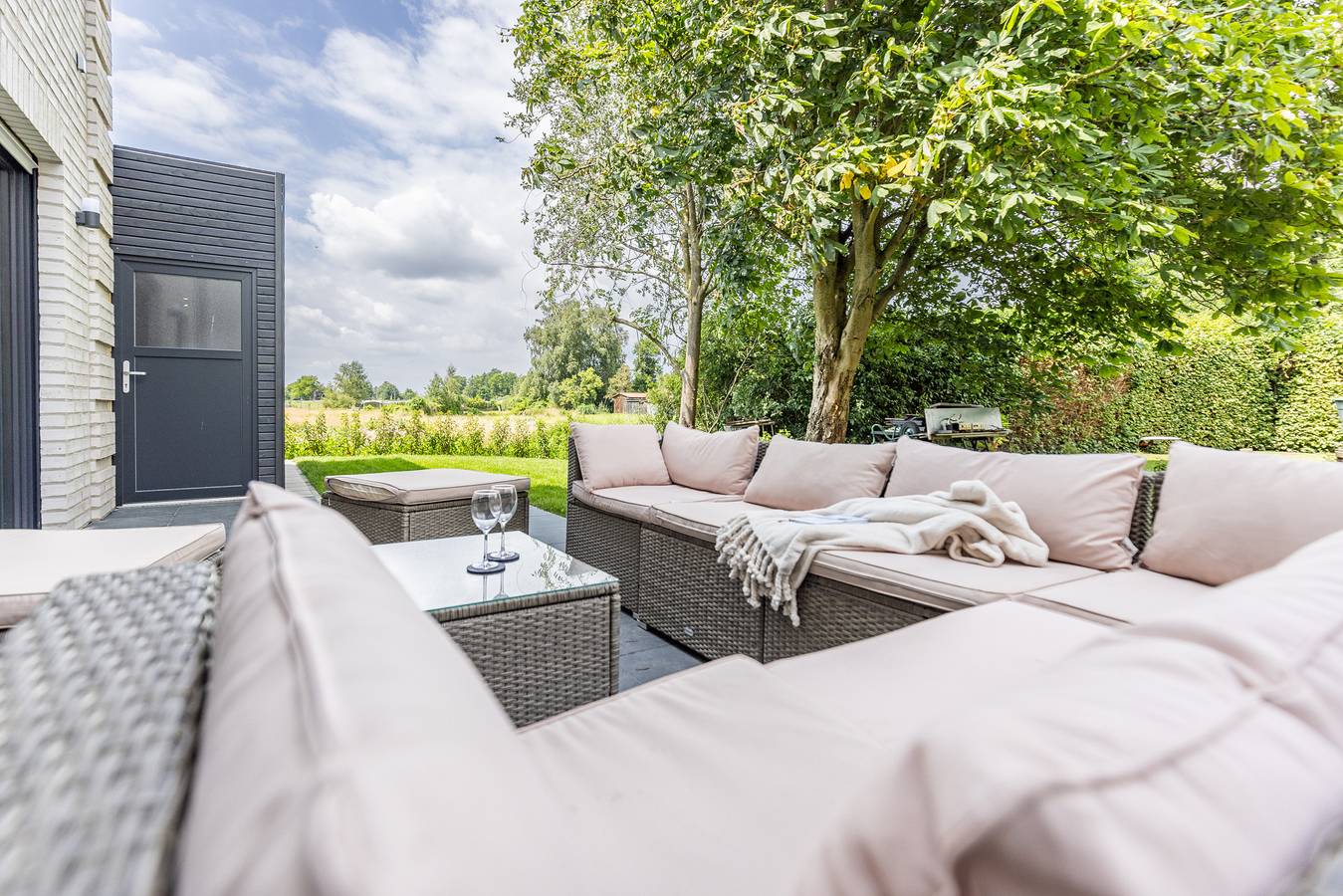 Vakantiehuis 'Das Strandhaus 2' met gedeeld terras en wifi in Lembruch, Landkreis Diepholz