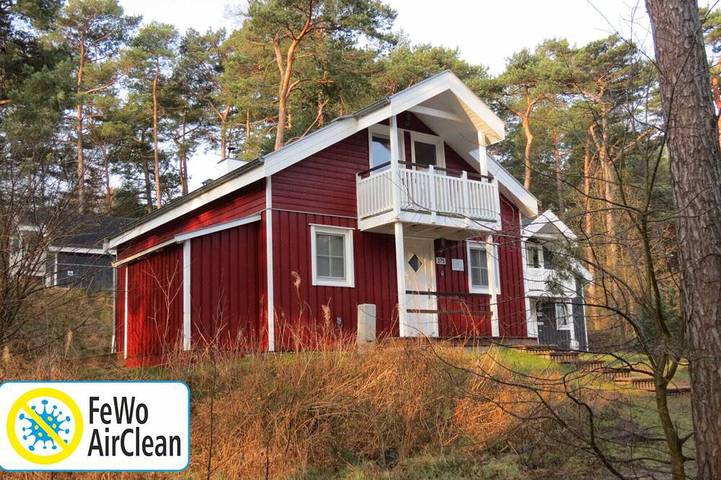 Ferienhaus am Strand für 6 Personen, mit Balkon und Whirlpool sowie Sauna auf Rügen