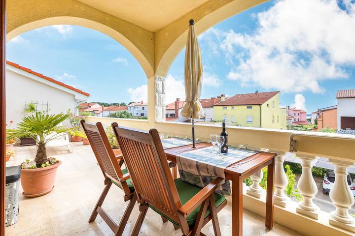 Ferienwohnung für 2 Personen, mit Garten und Balkon in Fazana - 2