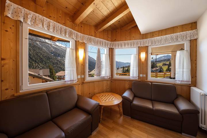 Ferienwohnung für 8 Personen, mit Balkon im Val di Fassa - 4