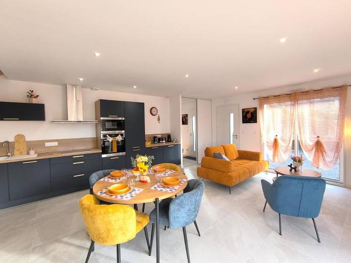 Location de vacances pour 4 personnes, avec jardin à Biville-sur-Mer