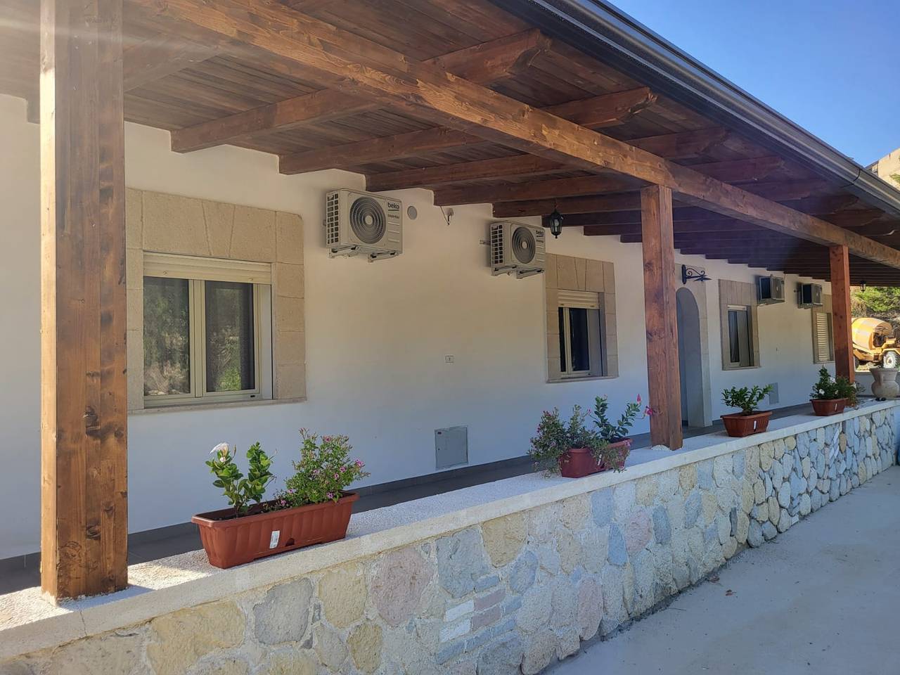 Vacation house for 6 people with yard in Palma di Montechiaro, Agrigento Province