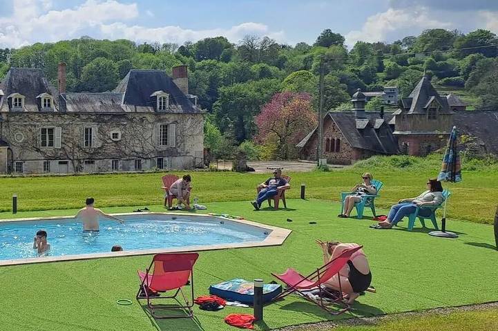 Maison de vacances pour 14 personnes, avec jardin à Villiers-Charlemagne