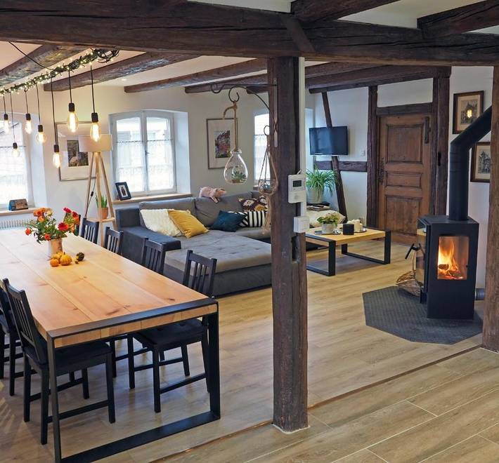 Gîte pour 10 personnes, avec Terrasse et Jardin ainsi que Piscine et Vue à Horbourg-Wihr