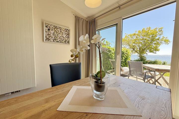 Ferienwohnung für 2 Personen, mit Terrasse und Garten sowie Sauna in Klein Zicker