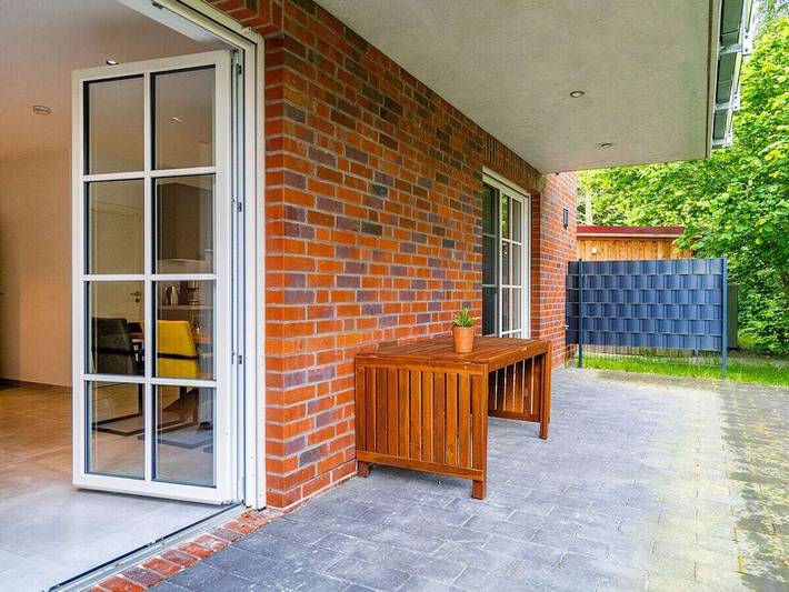 Ferienhaus für 6 Personen, mit Terrasse in Hage - 4