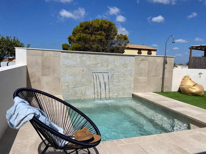 Escapadas de fin de semana para 4 personas, con Terraza además de Jardín y Piscina en Conil de la Frontera