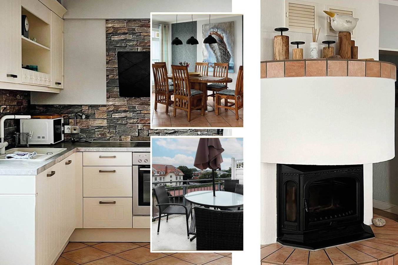 Ganze Wohnung, Strandnahe Ferienwohnung mit Meerblick & Balkon – 2 Bäder, für 6 Personen in Bansin, Heringsdorf