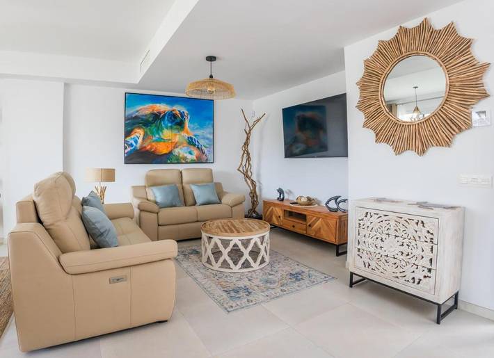 Apartamento de vacaciones para 8 personas, con jardín y piscina - 1