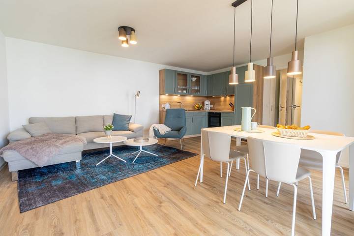 Ferienwohnung für 4 Personen, mit Balkon und Sauna