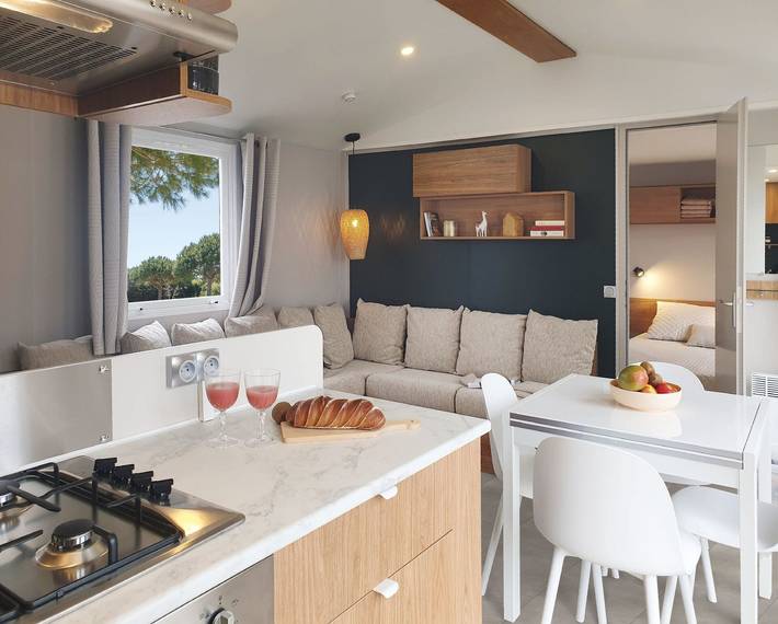 Ferienhaus „Luminosa 3 Chambres Vip“ mit privater Terrasse & 2 Gemeinschaftspools in Gastes, Côte d’Argent