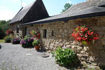 Gîte pour 4 personnes, avec jardin et balcon à Riec-sur-Bélon