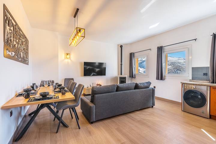 Casa de férias para 8 pessoas, com Sauna em Serra Nevada