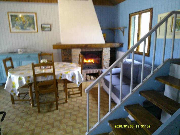 Chalet pour 5 personnes, avec terrasse et vue dans le Cher - 4