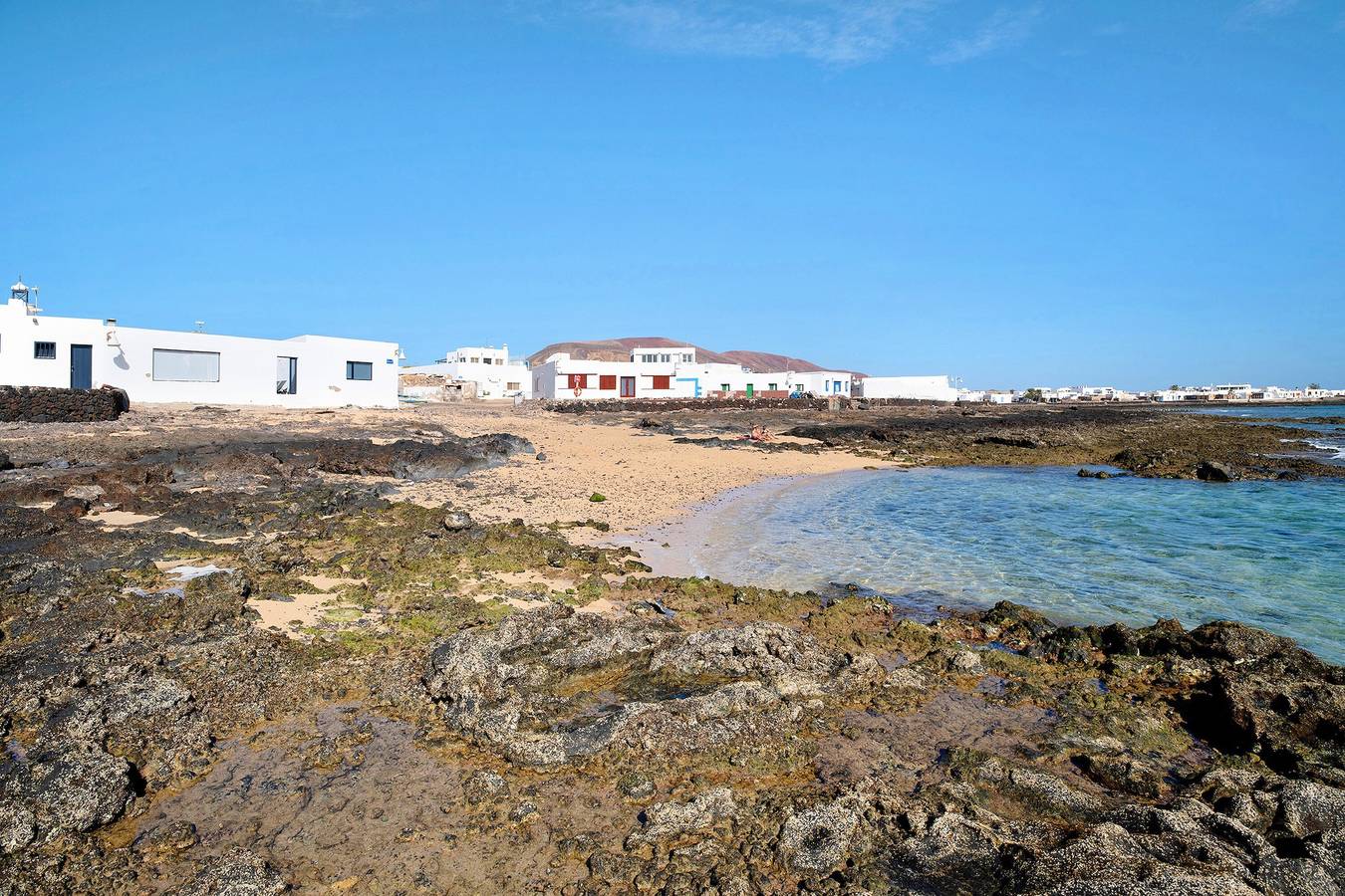 Ferienhaus "Villa Sueños Zenoneisabel" mit Meerblick und 2 privaten Terrassen in La Graciosa, Parque Natural Archipiélago Chinijo