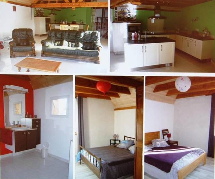 Location de vacances pour 6 personnes, avec terrasse et jardin à Mayrinhac-Lentour - 4