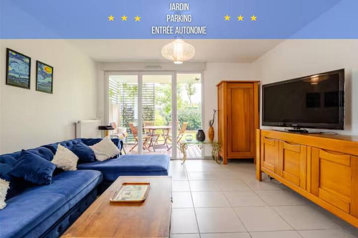 Gîte pour 6 personnes, avec jardin à Tournefeuille