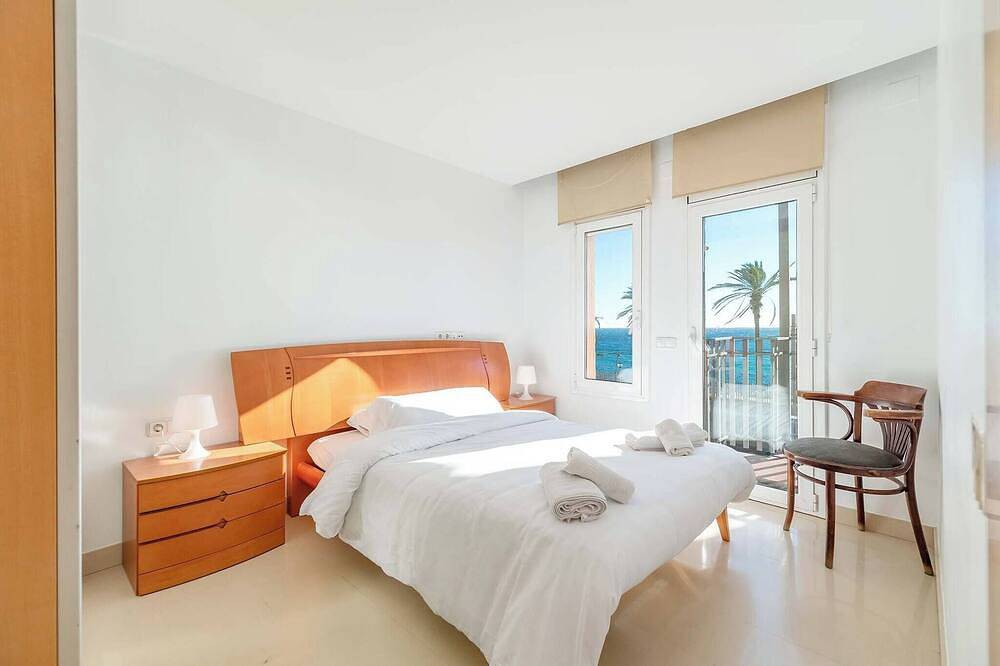 Ganze Wohnung, Vistamar Beach Familienapartment in Vilassar de Mar, Costa del Maresme