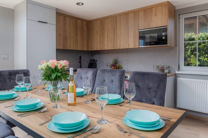 Ferienhaus für 9 Personen mit Garten in Zastań, Baltic Sea Pomerania