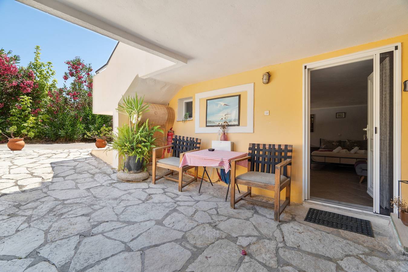 Ganzes Studio, Studio 'Mati' mit Bergblick, Wlan und Klimaanlage in Nydri, Griechenland