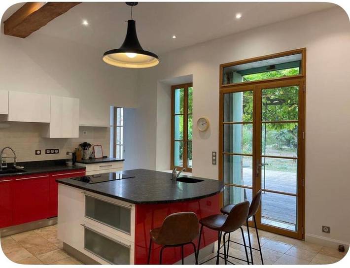 Maison de vacances pour 10 personnes, avec terrasse