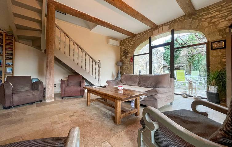 Location de vacances pour 10 personnes, avec piscine et jardin à Montaren-et-Saint-Médiers - 3