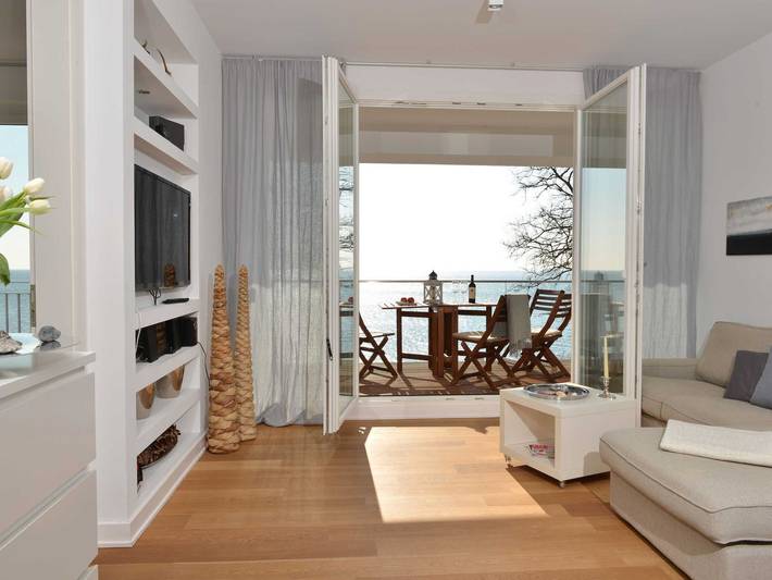 Ferienwohnung für 4 Personen, mit Balkon und Ausblick sowie Sauna, kinderfreundlich in Sassnitz - 3