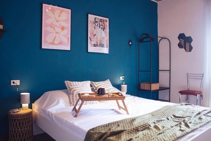 Gîte pour 6 personnes, avec jardin à Brovello-Carpugnino