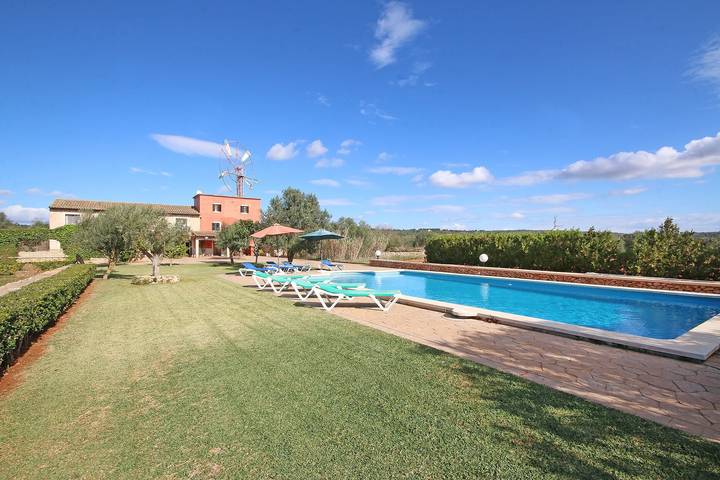Finca für 10 Personen, mit Garten in Campos