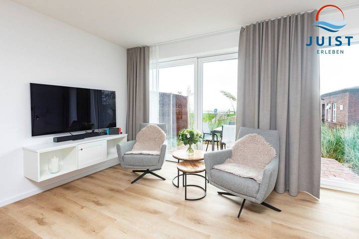 Ferienwohnung für 4 Personen, mit Terrasse und Ausblick, mit Haustier auf den Ostfriesische Inseln - 4