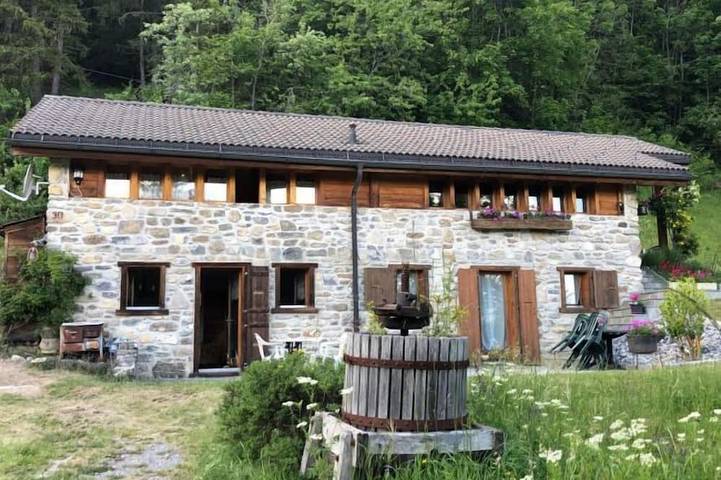 Chalet für 5 Personen, mit Garten, mit Haustier in Ayent