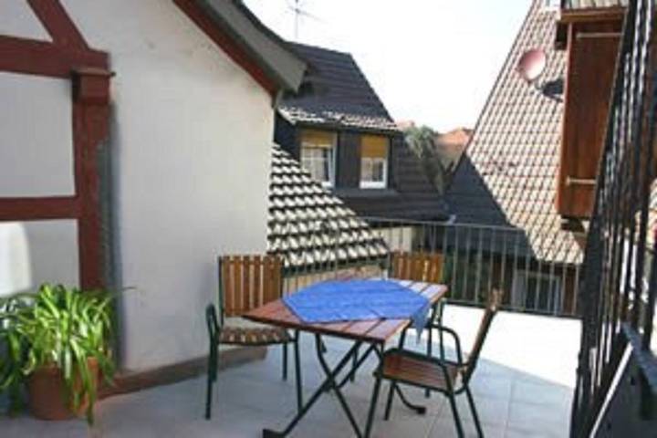 Ferienwohnung für 2 Personen, mit Balkon und Balkon/Terrasse sowie Terrasse