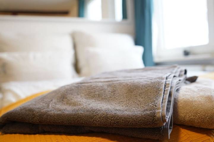 Offene, gemütliche Dg-Etage in Haus - Mit Wohnzimmer, gr. Bad, Wifi, Netflix in Halle, Saale-Unstrut