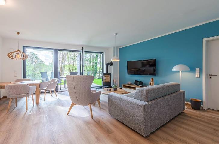 Apartamento de vacaciones para 3 personas, con vistas al lago además de sauna y jardín - 1