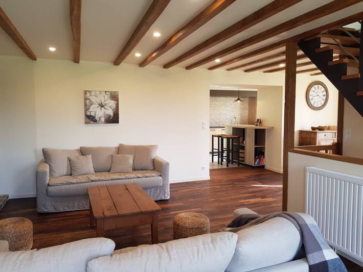 Gîte pour 4 personnes, avec terrasse et jardin ainsi que jacuzzi et sauna, animaux acceptés dans le Cantal - 4