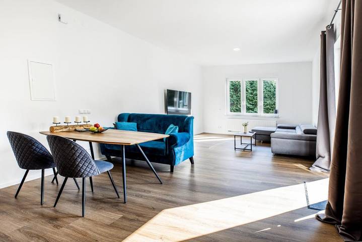 Ferienwohnung für 6 Personen, mit Terrasse und Ausblick, mit Haustier in Mistelgau - 4