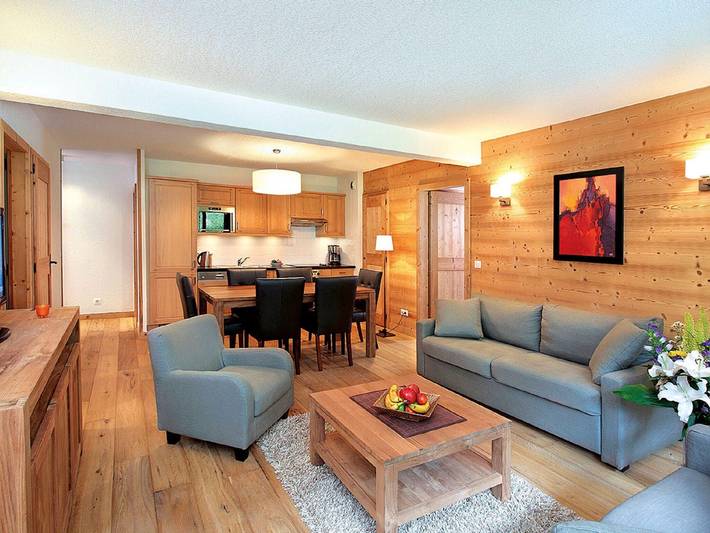 Gîte pour 8 personnes, avec balcon et piscine à Vallorcine - 2