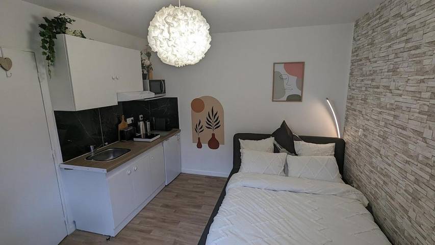 Appartement de vacances pour 2 personnes, avec Jardin et Vue à Saint-Gratien