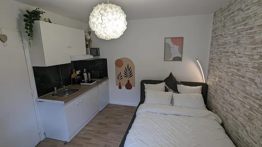 Apartamento de vacaciones para 2 personas, con vistas y jardín - 1