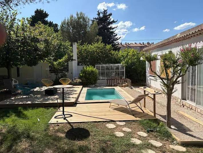 Villa pour 6 personnes, avec piscine et terrasse à Aix-en-Provence