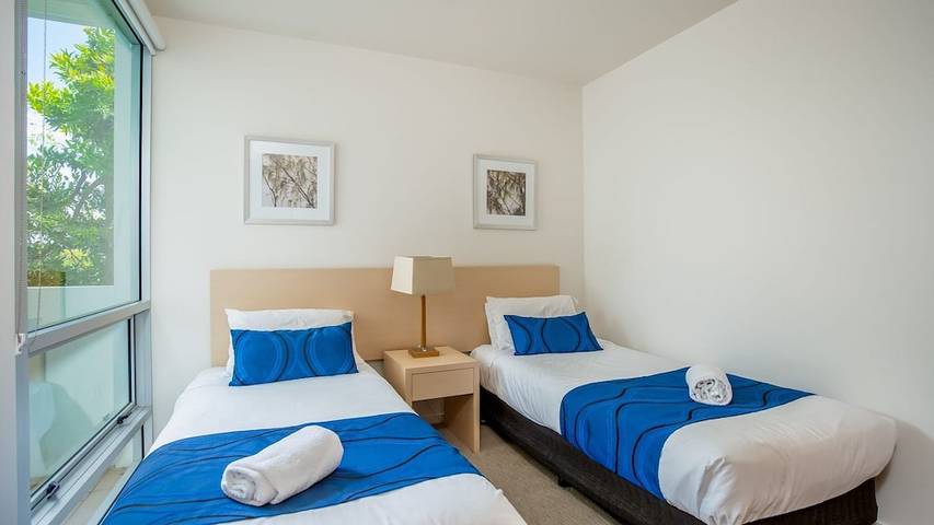 Holiday rental for 6 people, with balcony and pool as well as hot tub in Rainbow Beach