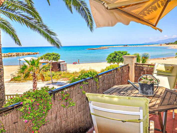 Appartement de vacances pour 6 personnes, avec jardin