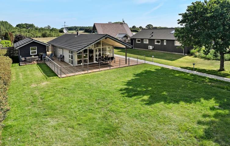 Ferienhaus für 6 Personen, mit Terrasse und Whirlpool sowie Garten und Sauna in Hejsager Strand - 3