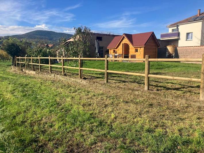 Location de vacances pour 4 personnes, avec Balcon et Terrasse ainsi que Jardin et Vue à Gertwiller