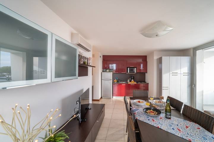 Ferienwohnung für 7 Personen, mit Balkon/Terrasse in Lignano Sabbiadoro